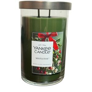 Yankee Candle Mistletoe Room Filling Fragrance Large Jar Candle 20 Oz